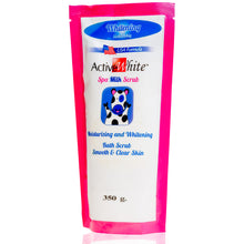 Load image into Gallery viewer, Active White Milk Spa Bath Scrub, 350g Refill Pouch