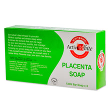 Load image into Gallery viewer, Active White Placenta Soap, 135g (Pack of 3)